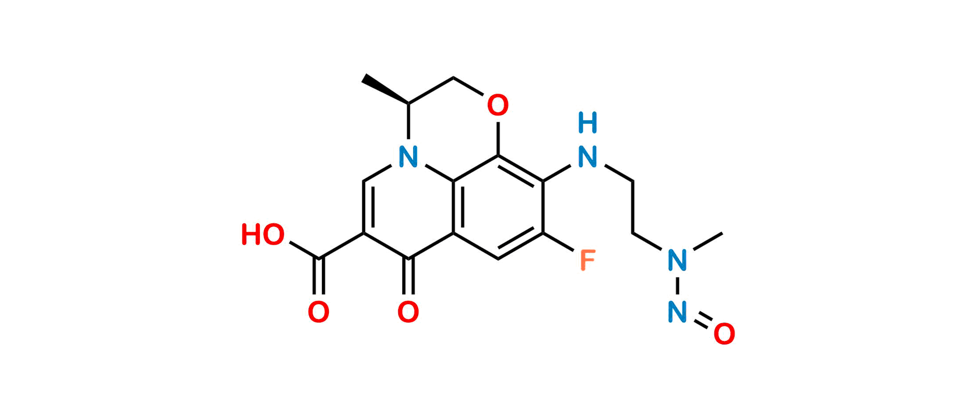 N-Nitroso Levofloxacin EP Impurity G (Possibility 2)